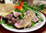 American Seared Ahi Tuna With Lavenderpepper Crust Dinner