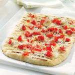 Italian Red and White Pizza Appetizer