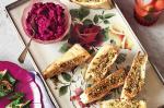Turkish Spiced Turkish Bread With Beetroot Dip Recipe Appetizer