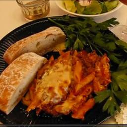 Italian Baked Penne Rigate Dinner