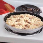 Swiss Swiss Mushroom Orzo Appetizer