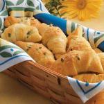 Swiss Swiss Onion Crescents Appetizer