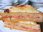 French The Classic French Bistro Sandwich  Croque Monsieur Appetizer