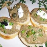 French Jos Chicken Liver Pate Recipe Appetizer