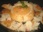 Mexican Mexican Cheese Dip in Bread Bowl Dinner