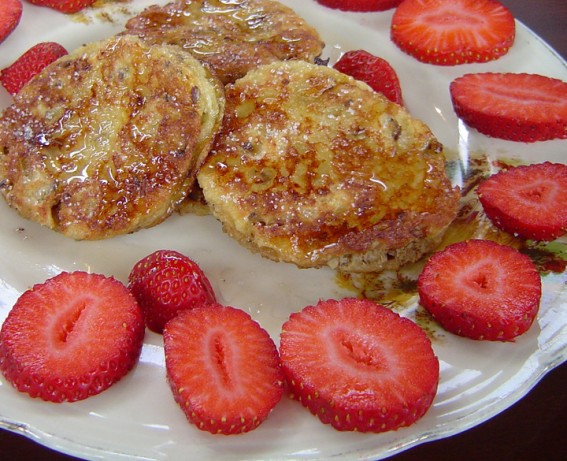 French French Toast or Eggy Bread Breakfast