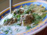 Canadian Cypriot Meatball Soup yourvarlakia Avgolemono gluten Free Dinner