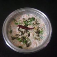 Sri Lankan Carrot and yoghurt raita Soup