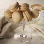 French Coffee and Vanilla Cream French Macarons Appetizer
