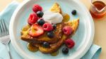 French French Toast with Mixed Berries Dessert
