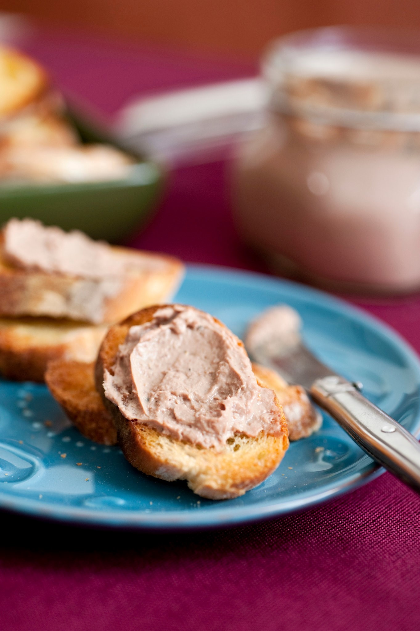 French Creamy Chicken Liver Pate Recipe Appetizer