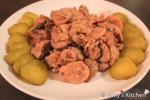 Chicken Livers with Mushrooms  Roxyands Kitchen recipe