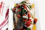 Italian Whole Fish In Crazy Water Recipe Dinner