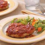 American Saucy Breaded Pork Chops Appetizer