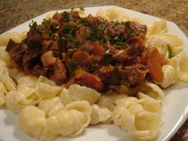 American Pork Ragout with Gnocchi Dinner