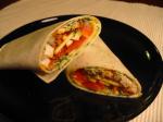 American Sassy Chicken Wraps Wcilantro Pesto Dinner