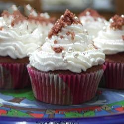 Italian Red Velvet Cupcake Dessert