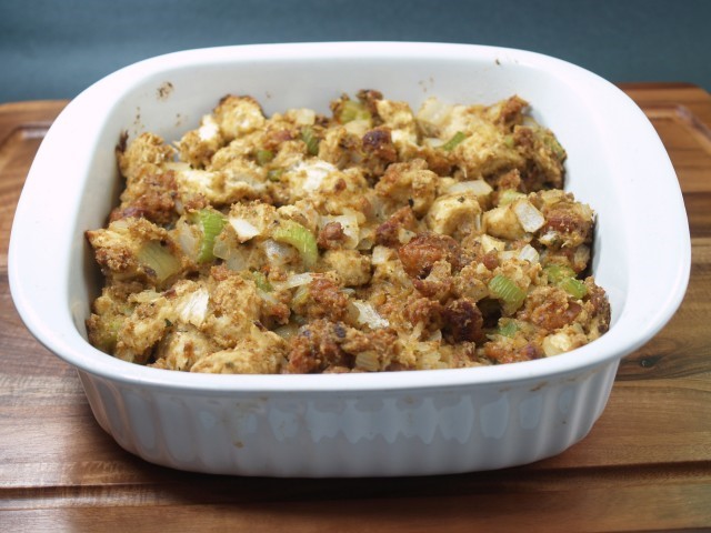 Italian Mama Losassos Hot Italian Sausage Stuffing En Appetizer