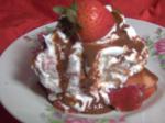 American Strawberries and Cream Angel Hearts Dessert