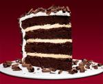 American Devils Food  Layer Cake With Peppermint Frosting Dessert