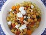 Moroccan Moroccan Chickpea and Vegetable Stew with Couscous Dinner