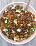 French French Lentil Salad with Goat Cheese  Once Upon a Chef Appetizer