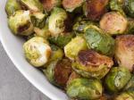 French Roasted Brussels Sprouts with Balsamic Vinegar and Honey Appetizer