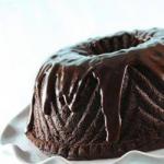 French Cocoa and Chocolate Cake Dessert
