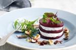 Canadian Beetroot And Goats Cheese Stacks Recipe Dinner