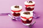 Canadian Choccherry Trifles Recipe Dessert