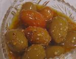 Cyprian Marinated Green Olives  Chakistes Kibrisli Style Appetizer