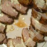 American Loin with Yoghurt Sauce Appetizer
