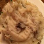 American Mashed Potatoes with Bark Appetizer