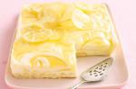 Canadian Lemon Curd Cheesecake Slice Recipe Dessert