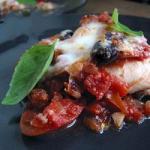 Italian Eggplant Parmigiana Caponata Recipe Appetizer