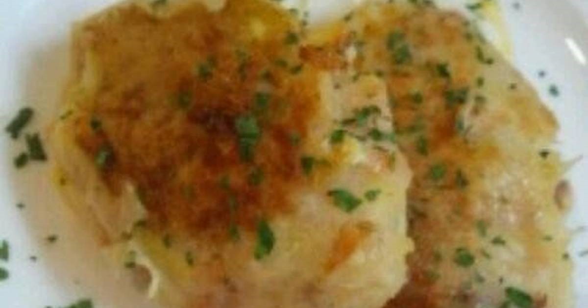 American Salmon and Potato Piccata Appetizer