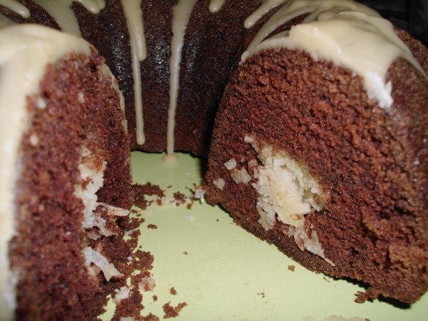 American Chocolate Macaroon Cake  Bundt Cake Dessert