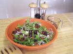 American Wilted Dandelion Salad With Feta Cheese Dessert
