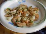 Caribbean Buttery Garlic  Garden Herb Grilled Jumbo Shrimp Appetizer