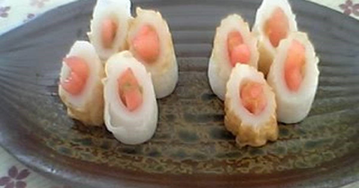 American Bitesize Appetizers  Watermelon Stuffed Chikuwa Dinner