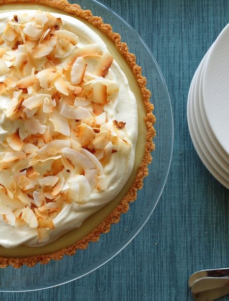 British Coconut Dream Pie  Once Upon a Chef Dessert