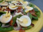 Swiss Spinach Salad With Warm Bacon Dressing 1 Appetizer