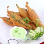 American Hari Mirch Ke Pakode Appetizer