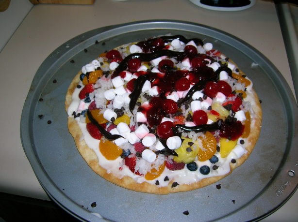 Italian Fruit Pizza 35 Dessert