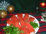 Danish Danish Gravlaks lox Cured Salmon Appetizer