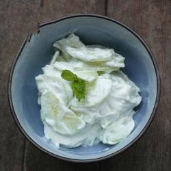 Greek Tzatziki Ie with Cucumber Salad Dressing Appetizer