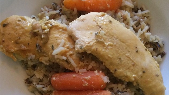 American Chicken and Wild Rice Slow Cooker Dinner Recipe Dinner