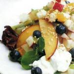 American Salad Fruity Summer in the White Cheese Breakfast