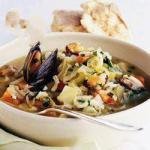 American Soup to Mussels Appetizer