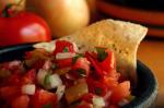 American Salsa With Green Chilies Appetizer